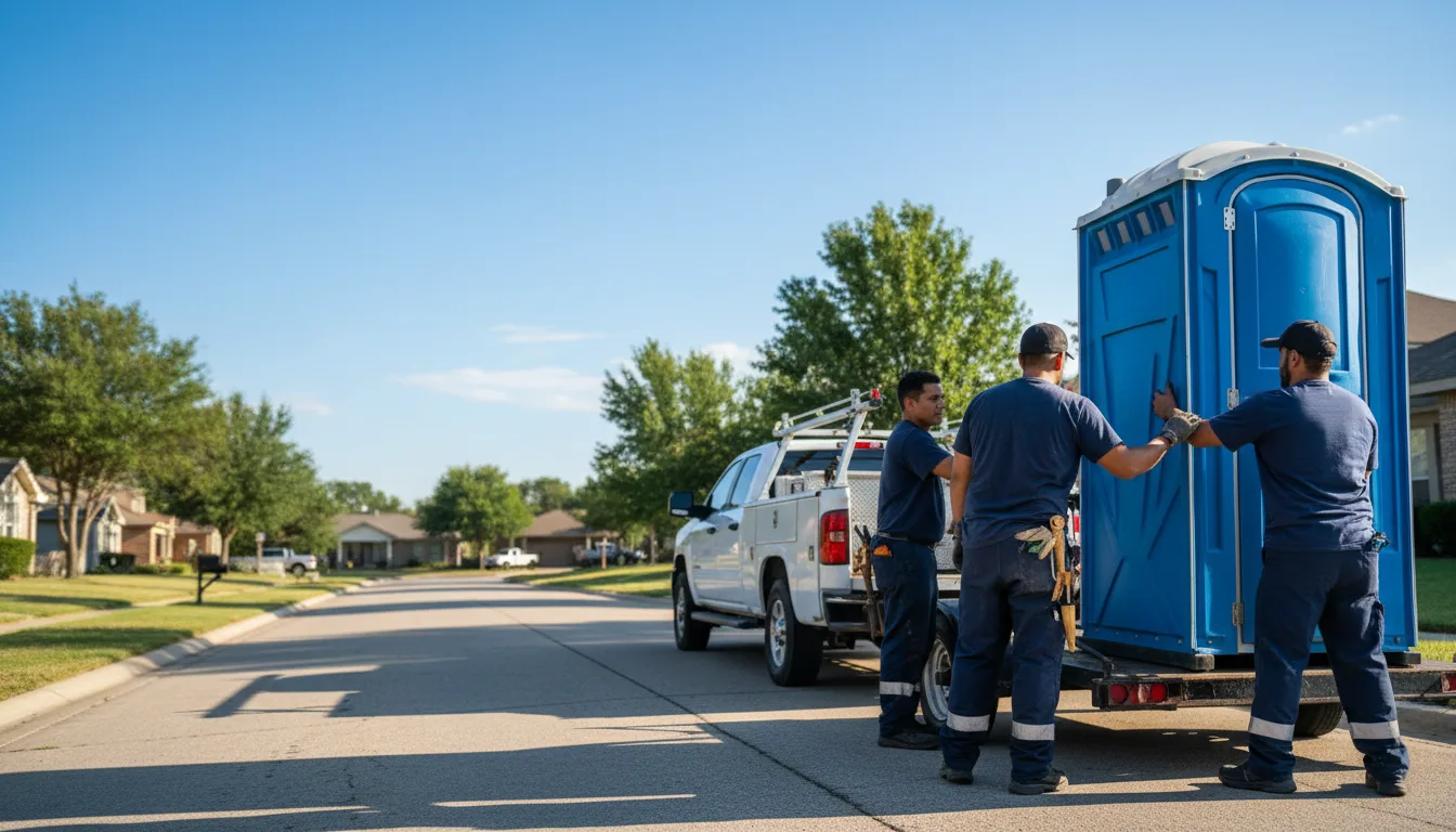Portable Toilet Rental in Fruithurst, AL near me